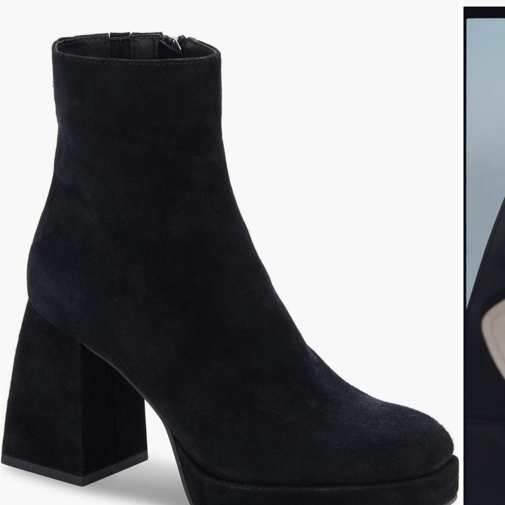 Dolce Vita Black Heeled Boots